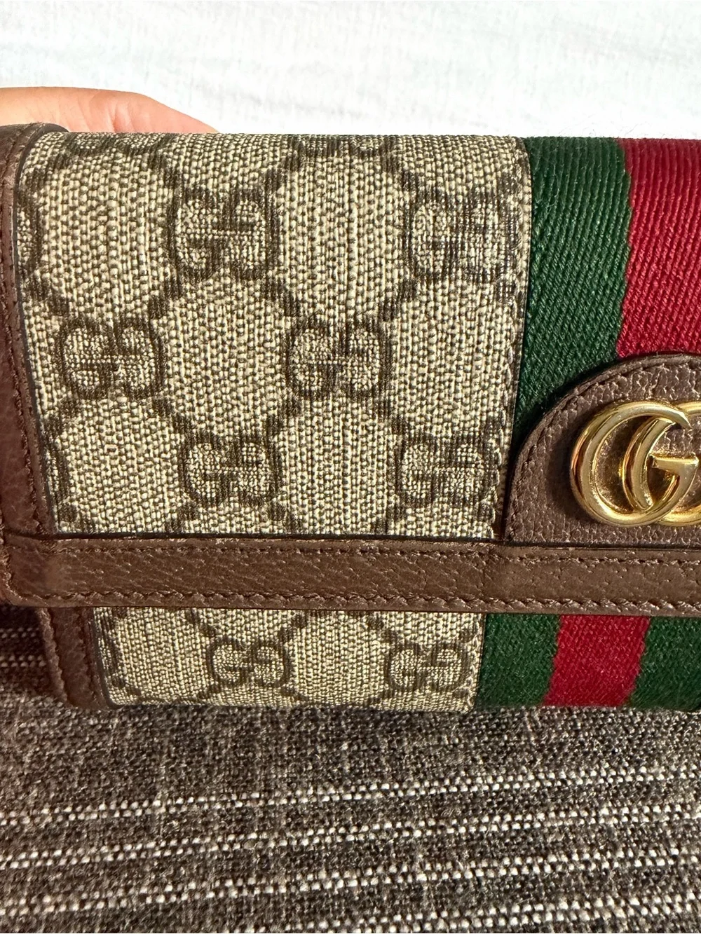 Gucci ophidia GG continental wallet